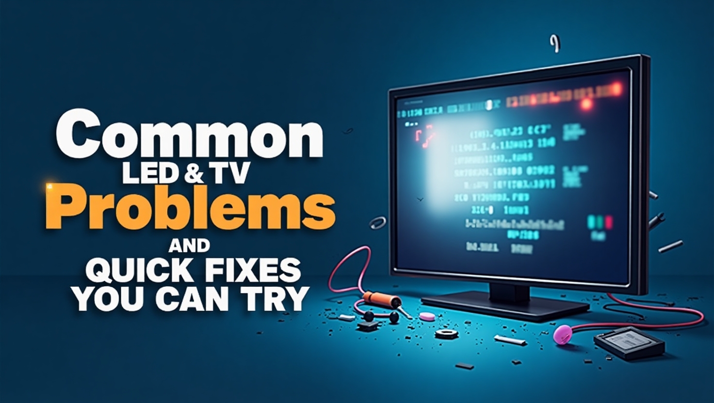 Common LED TV Problems & Quick Fixes You Can Try.