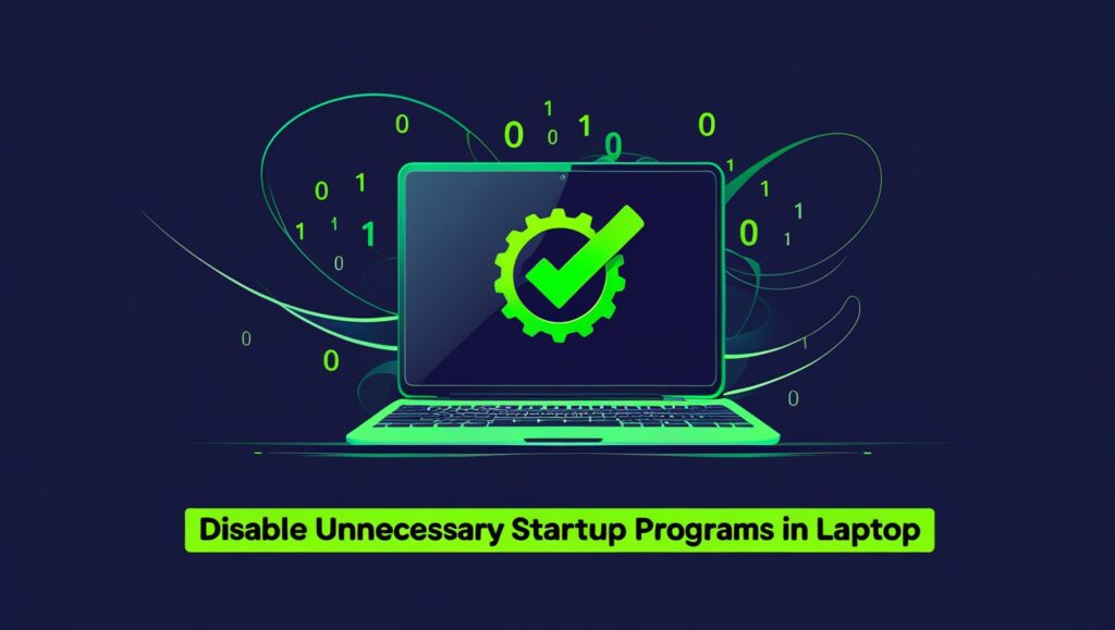 Disable Unnecessary Startup Programs in Laptop