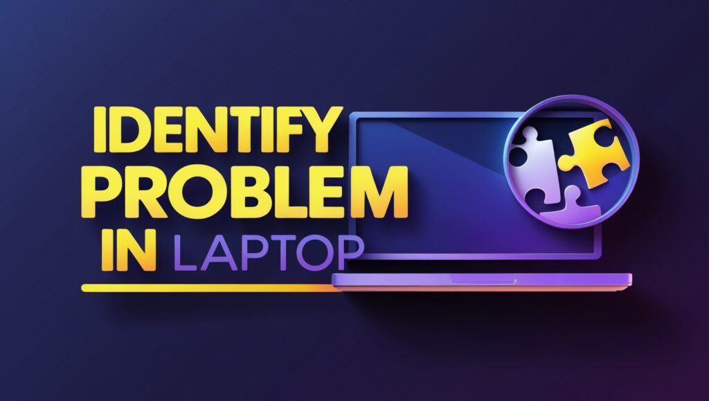 Identify the Problem in Laptop