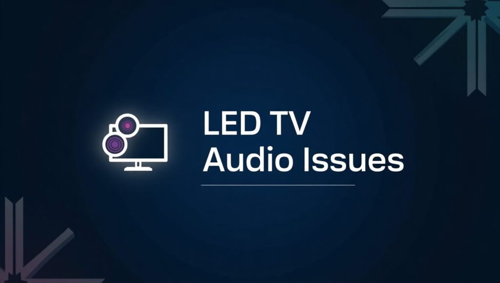 LED TV Audio Issues