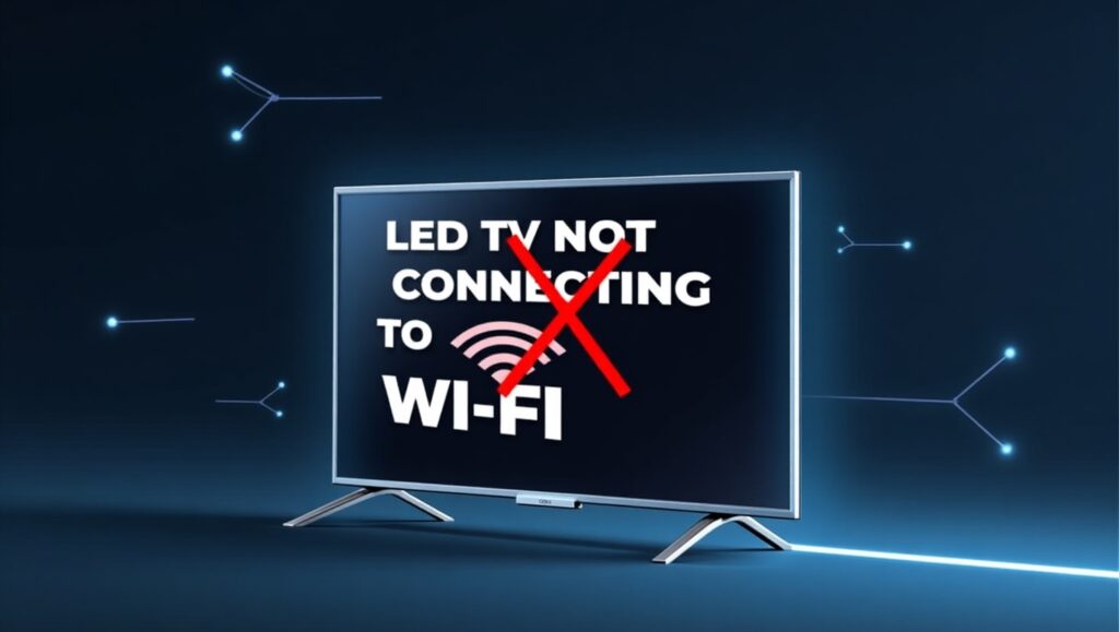 LED TV Not Connecting to Wi-Fi