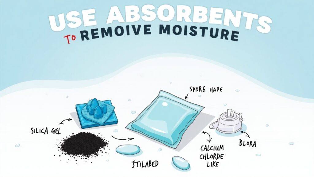 Use Absorbents to Remove Moisture