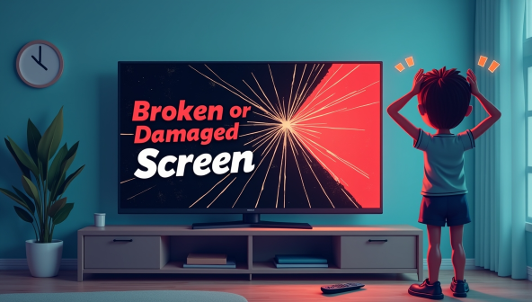 Broken or Damaged Screen Repalce and Repair in Noida