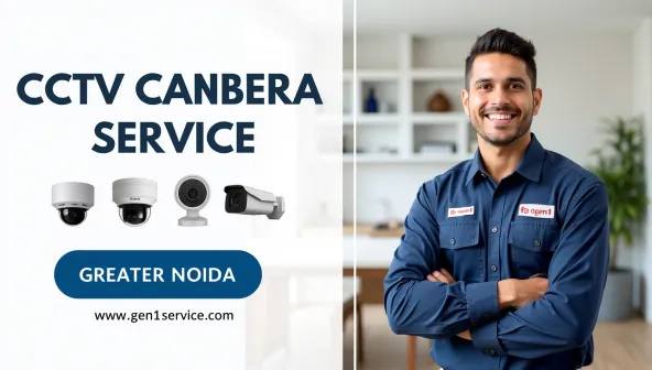 Panasonic CCTV Camera Service in Greater Noida – Jewar Airport, Dankaur & Gaur City Markets