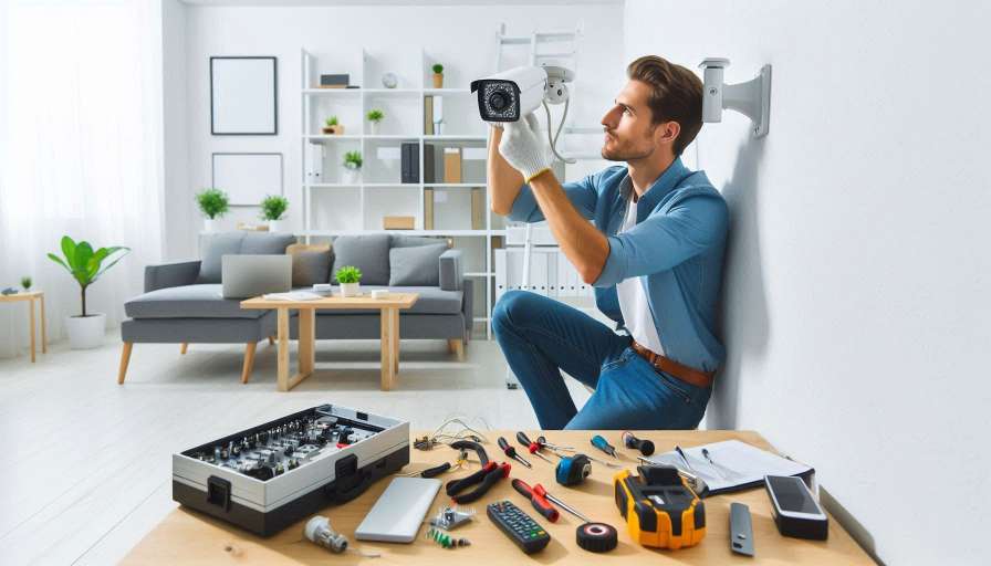 Godrej CCTV Camera Installation Service Center Gamma Market, Greater Noida