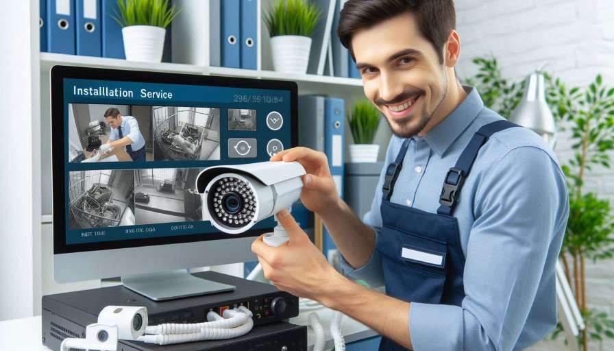 Godrej CCTV Camera Installation Service Center Panchsheel Greens Market, Greater Noida