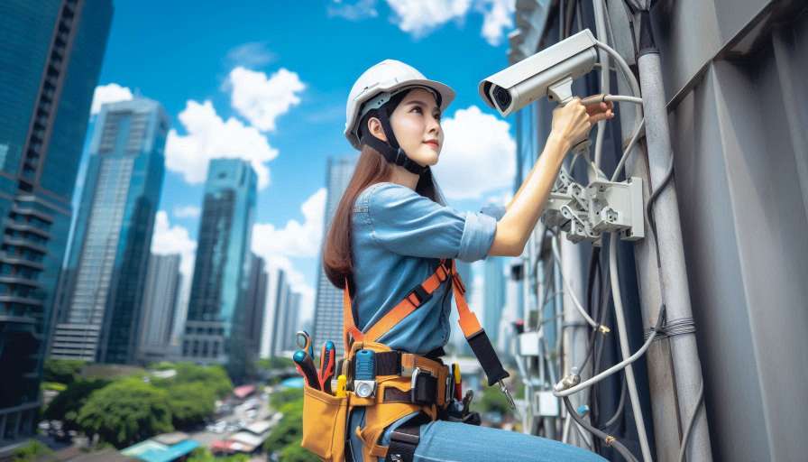 Dahua CCTV Camera Service in Greater Noida – Commercial, Market, and Industrial Security Solutions