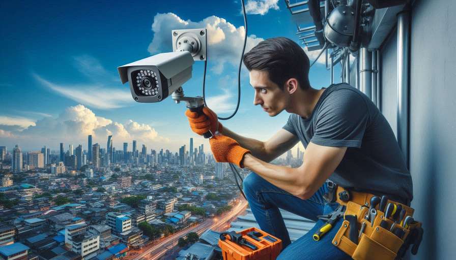 Axis CCTV Camera Service in South-West Delhi