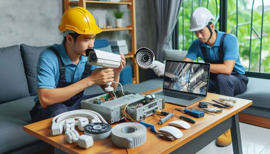 CCTV Camera Installation & Service Center in Delta & Omega, Greater Noida