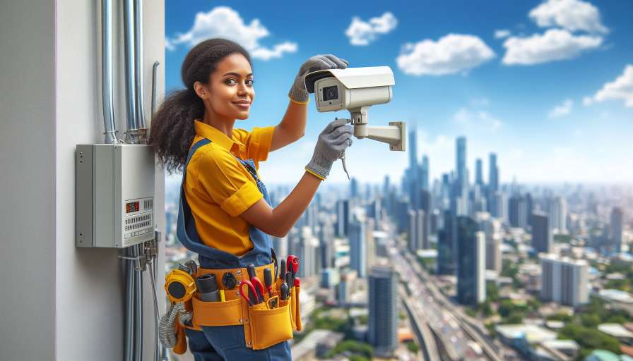 Cp Plus CCTV Camera Installation Service In Alpha Greater Noida