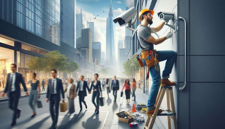 CCTV Camera Installation & Service Center in Galgotia College & Sharda University, Greater Noida