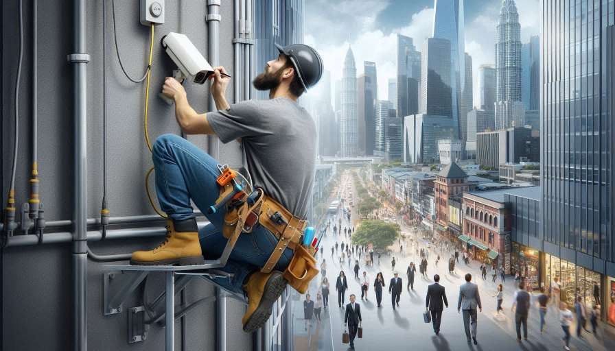 CCTV Camera Installation & Service Center in Sector 52 & Grand Venice Mall, Greater Noida