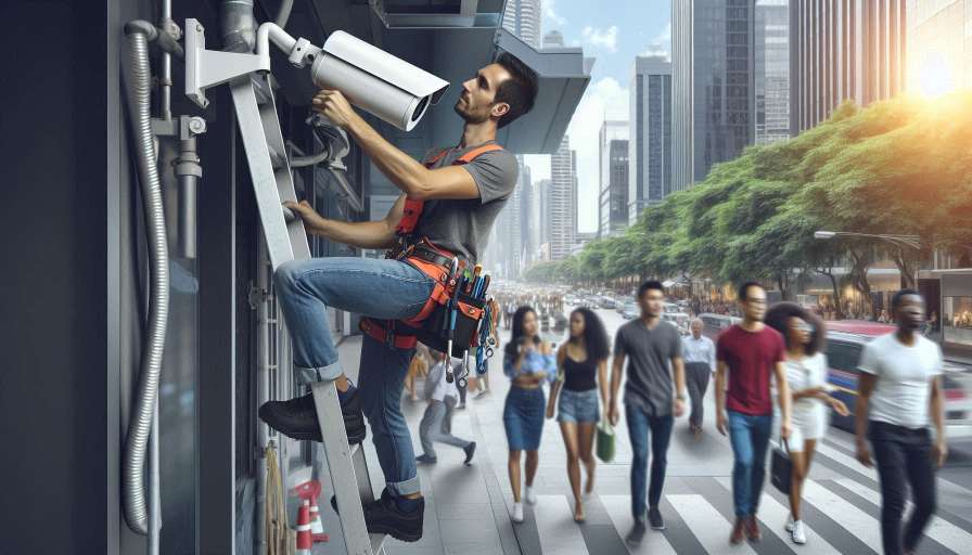 CCTV Camera Installation & Service Center in Omaxe Mall & Ansal Plaza, Greater Noida