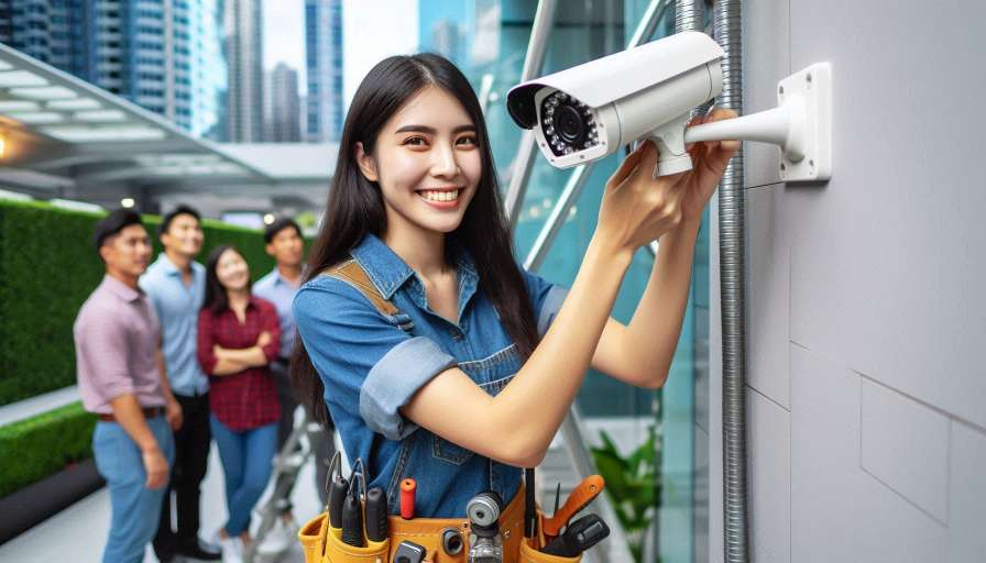 CCTV Camera Service Center in Ace City & Lotus Villas, Greater Noida