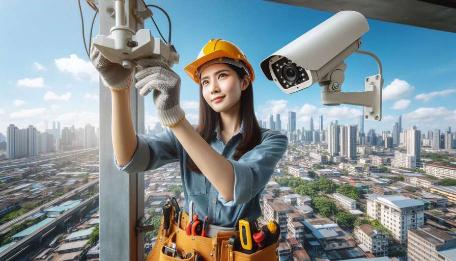 CCTV Camera Service Center in Stellar Jeevan & Cherry County, Greater Noida