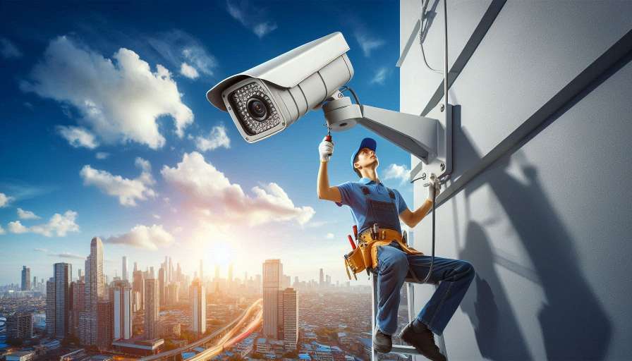CCTV Camera Installation & CCTV Camera Service Center in Omicron & Xu, Greater Noida