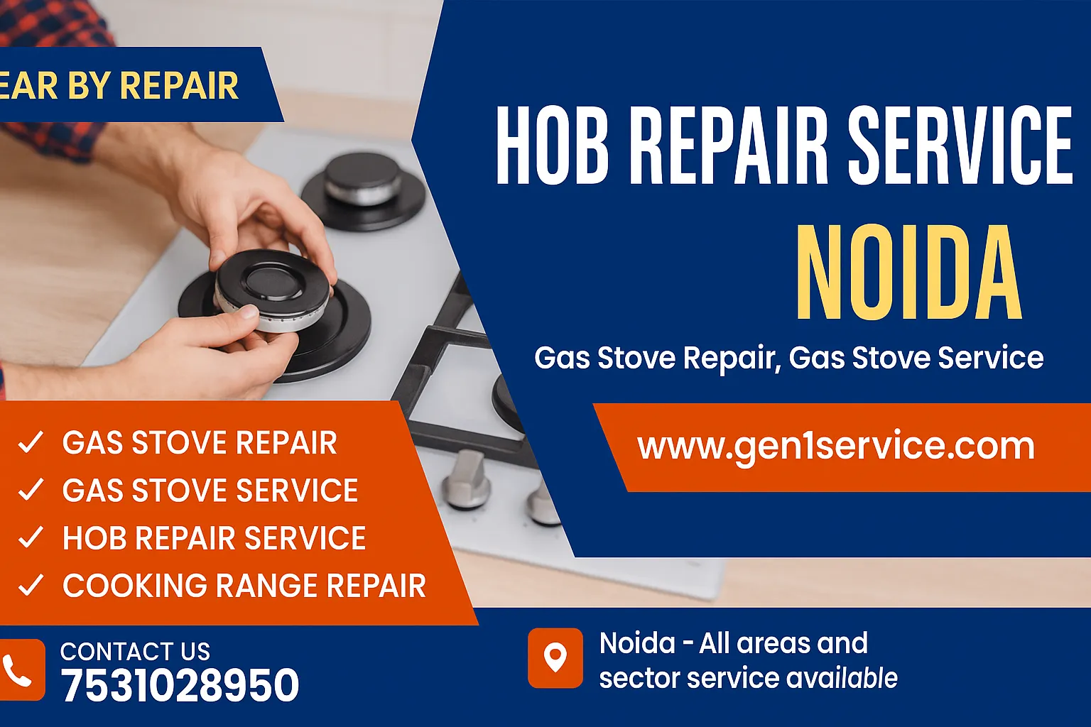 IFB Kitchen Gas Hob & Stove Repair Service in Noida