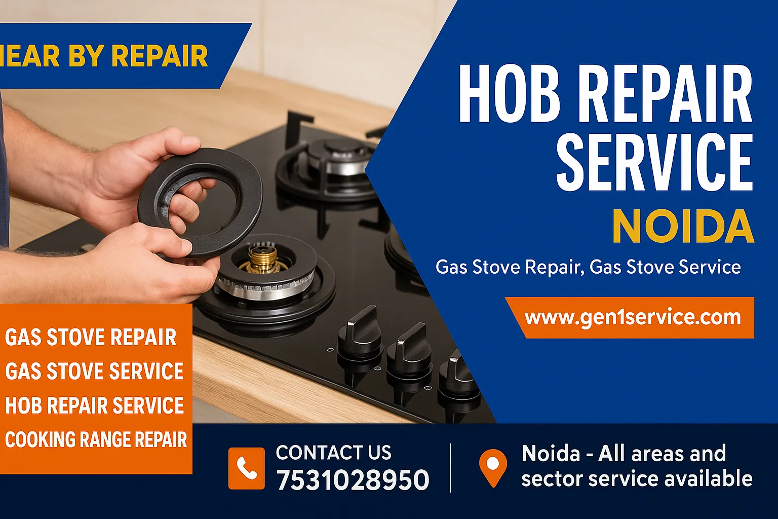 Bosch Kitchen Gas Hob & Stove Repair Service in Noida