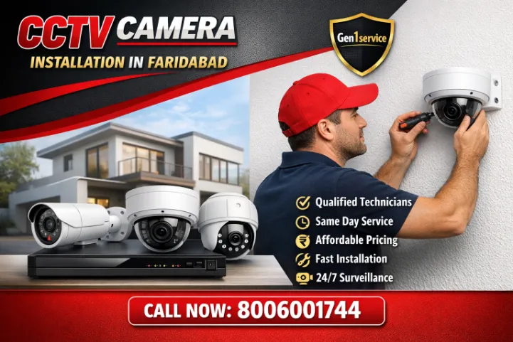 Hikvision CCTV Camera Installation Services in Sectors 141–150 Faridabad
