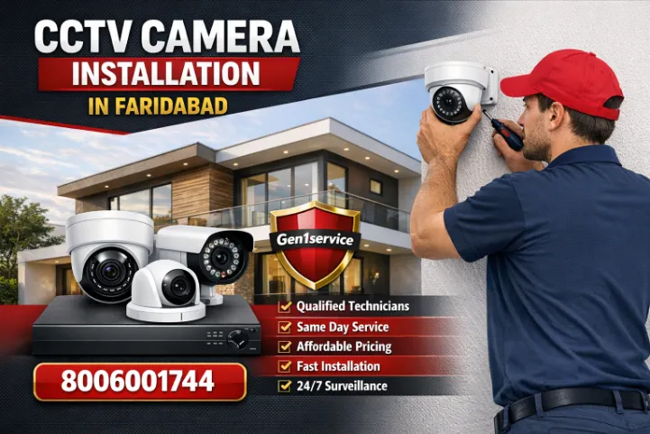 Hikvision CCTV Camera Installation Service in Sector 121 Faridabad