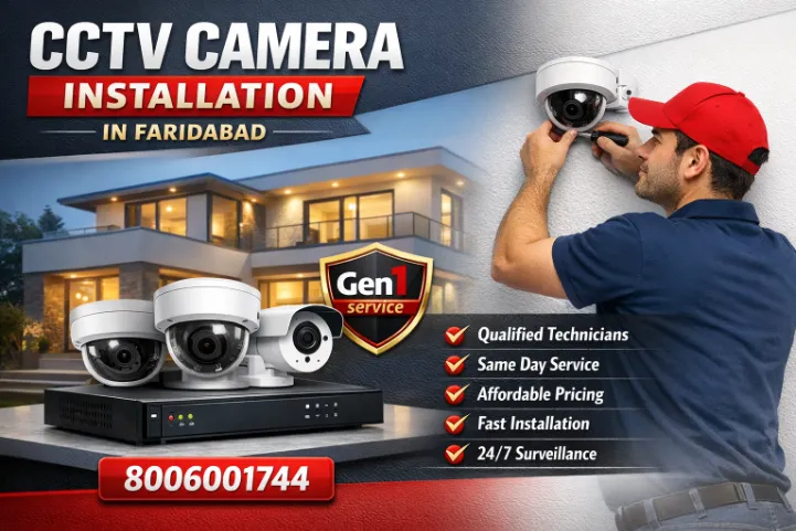 Hikvision CCTV Camera Installation Services in Sectors 151–160 Faridabad