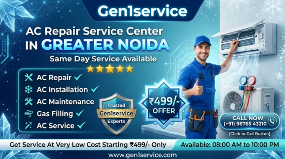 AC Service Repair Center in Omicron-2 Greater Noida