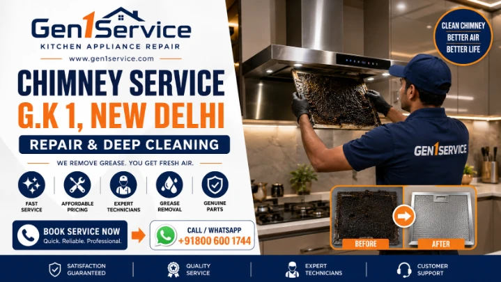 Kaff Chimney Repair Service in G.K. 1, Delhi